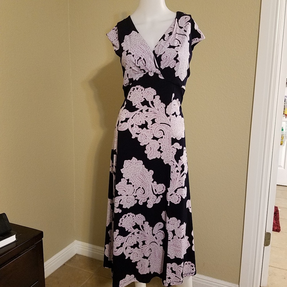 Below the knee floral dress